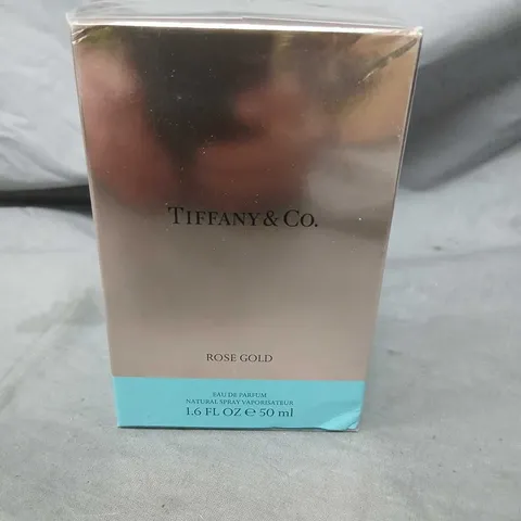 BOXED AND SEALED TIFFANY & CO. ROSE GOLD EAU DE PARFUM 50ML
