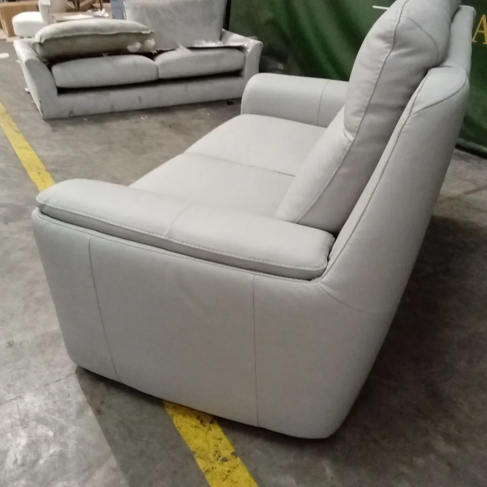 QUALITY DESIGNER ITALIAN MADE GIORGIA 2 SEATER LEATHER SOFA