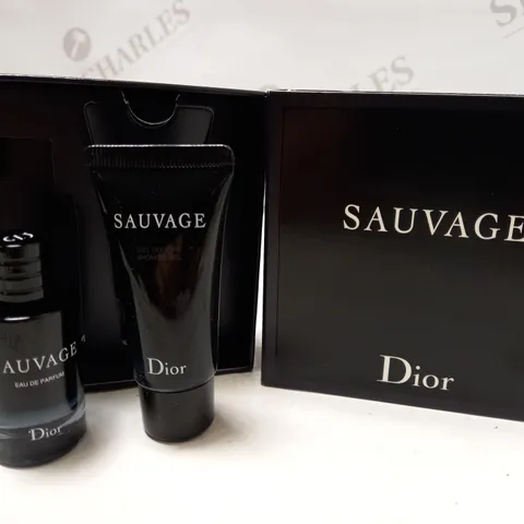 DIOR SAUVAGE EAU DE PARFUM, SHOWER GEL