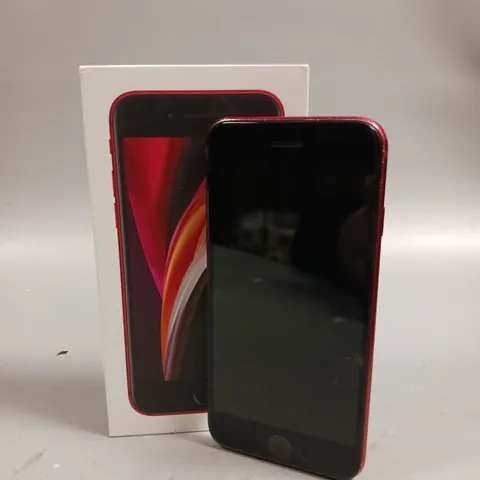 BOXED APPLE IPHONE SE SMARTPHONE - PRODUCT RED 