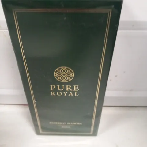 BOXED AND SEALED FEDERICO MAHORA PURE ROYAL PARFUM 50ML