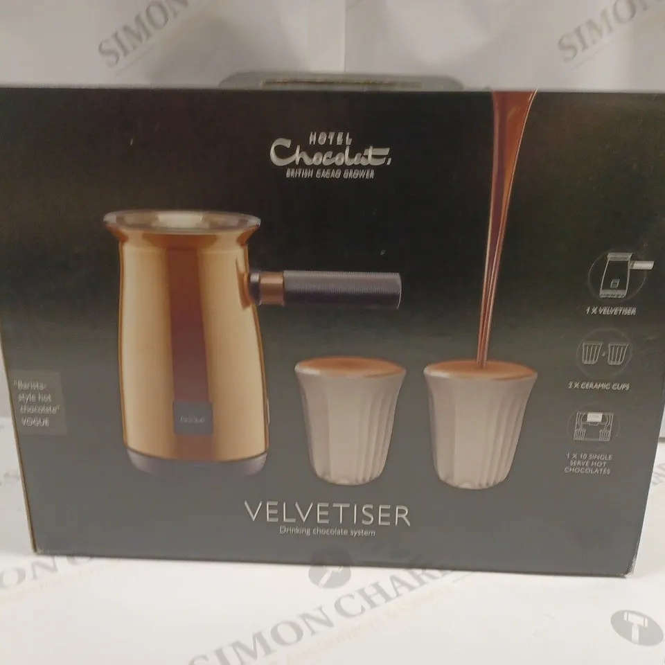 HOTEL CHOCOLAT VELVETISER DRINKING CHOCOLATE SYSTEM