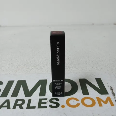 BARE MINERALS MINERALIST LIP GLOSS BALM 4ML ENLIGHTENMENT