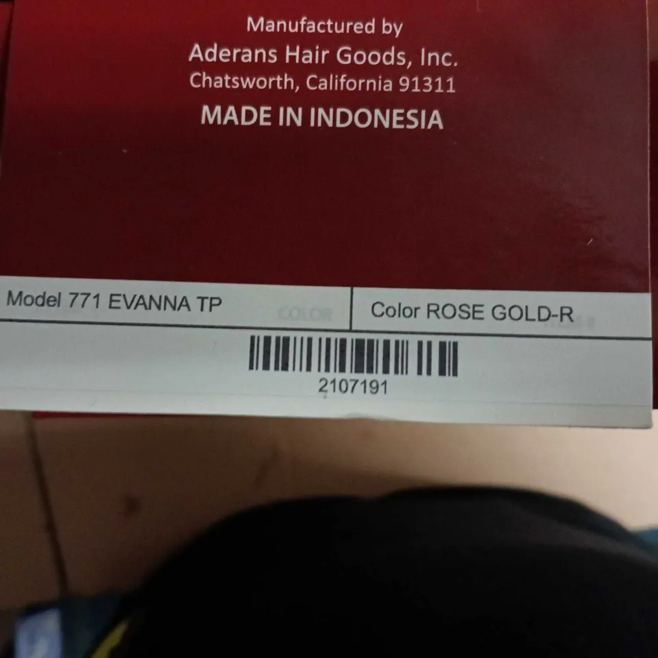 RENÉ OF PARIS WIG – MODEL 771 EVANNA TP – COLOUR ROSE GOLD-R