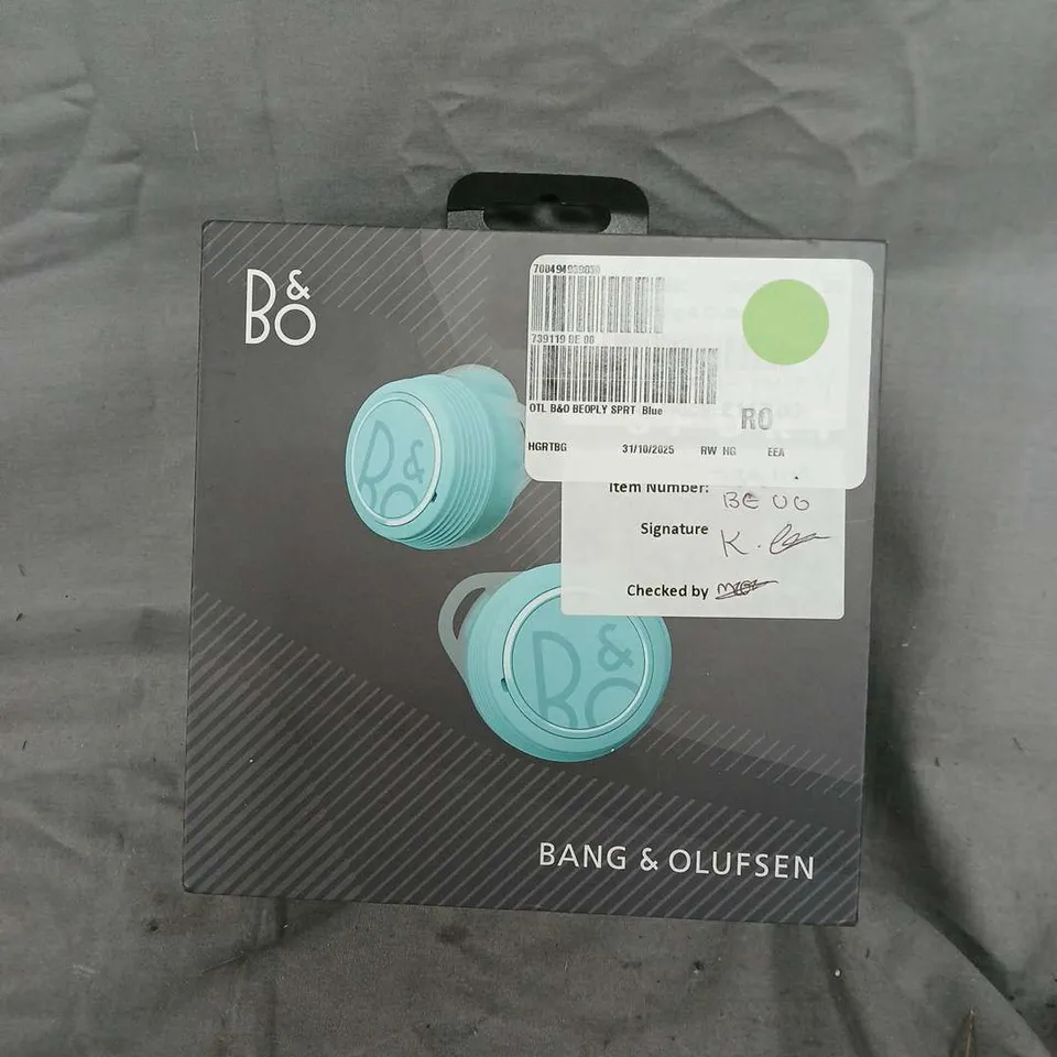 BANG & OLUFSEN BEOPLAY E8 SPORT TWS EARPBUDS BLUE 