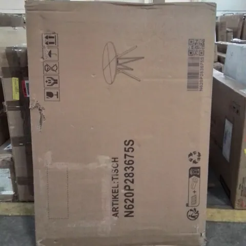 BOXED ROUND DINING TABLE 