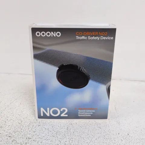 BOXED OOONO CO-DRIVER NO2 TRAFFIC SAFETY DEVICE