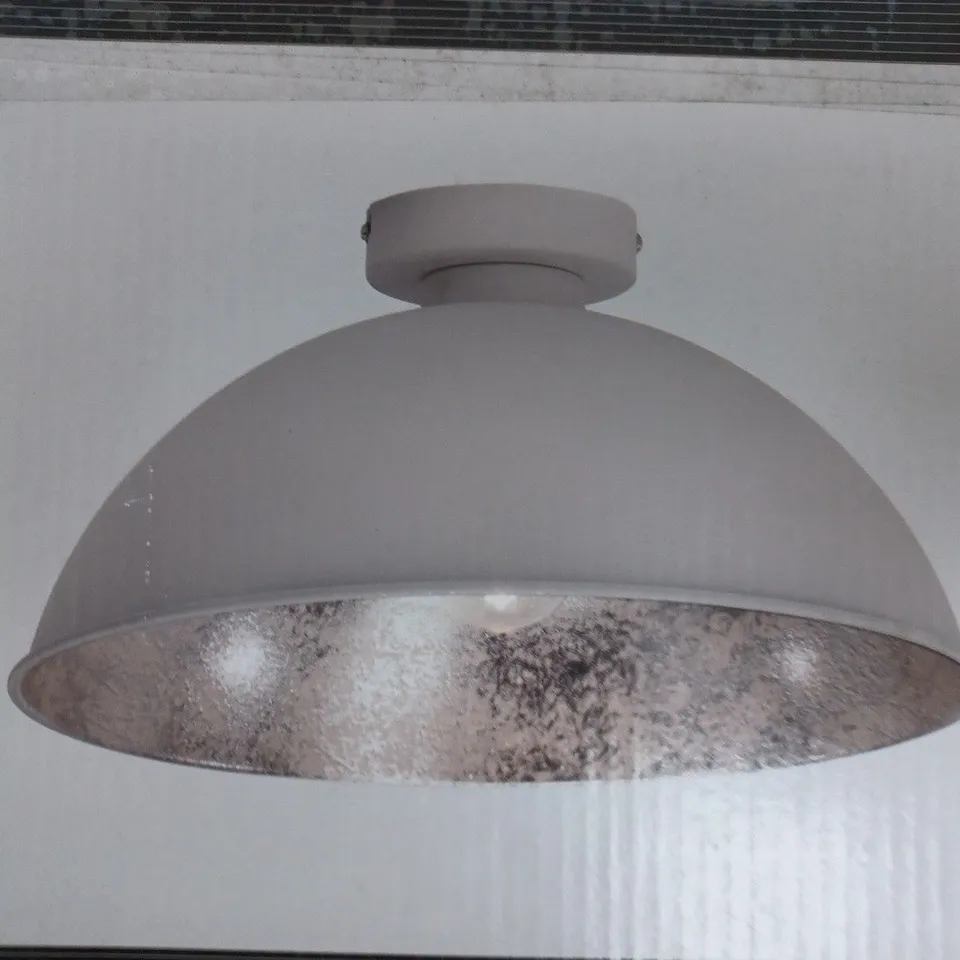 BOXED VARICK GALLERY AZTEKAS 1 LIGHT SEMI FLUSH CEILING LIGHT