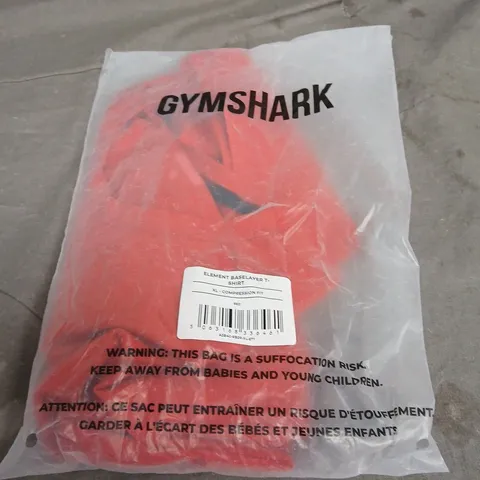 GYMSHARK ELEMENT T-SHIRT SIZE XL