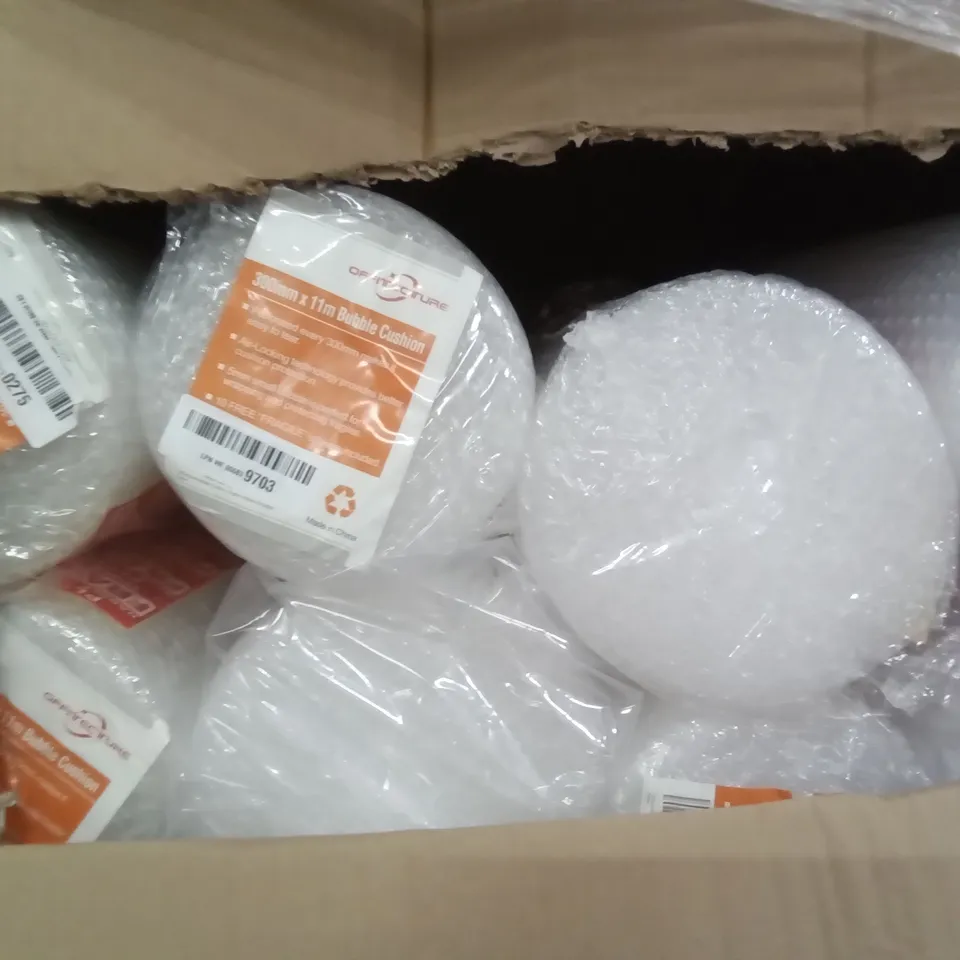 PALLET OF 2 BOXES OF OFFITECTURE 300MM BUBBLE WRAP ROLLS