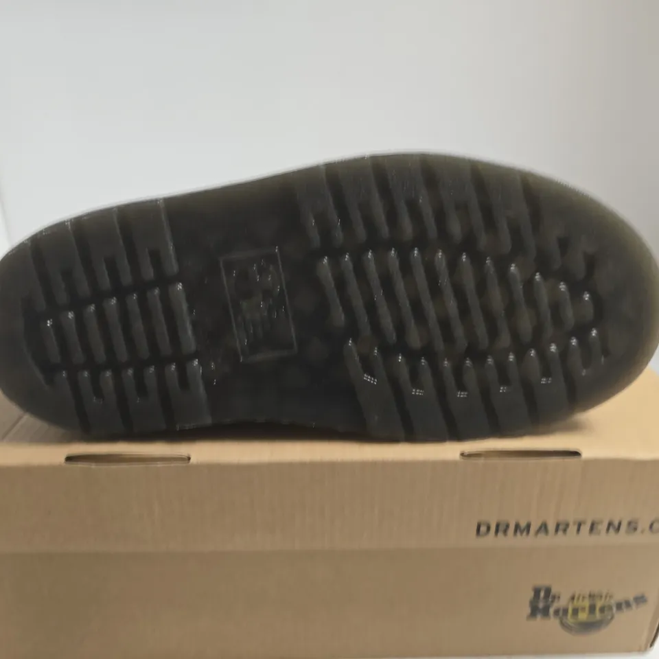 BOXED PAIR OF DR. MARTENS CLARISSA II QUAD SANDALS – LEOPARD HAIR-ON, UK 5 