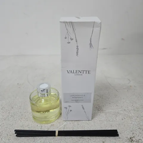 VALETTE LONDON LEMONGRASS & ROSEMARY REED DIFFUSER