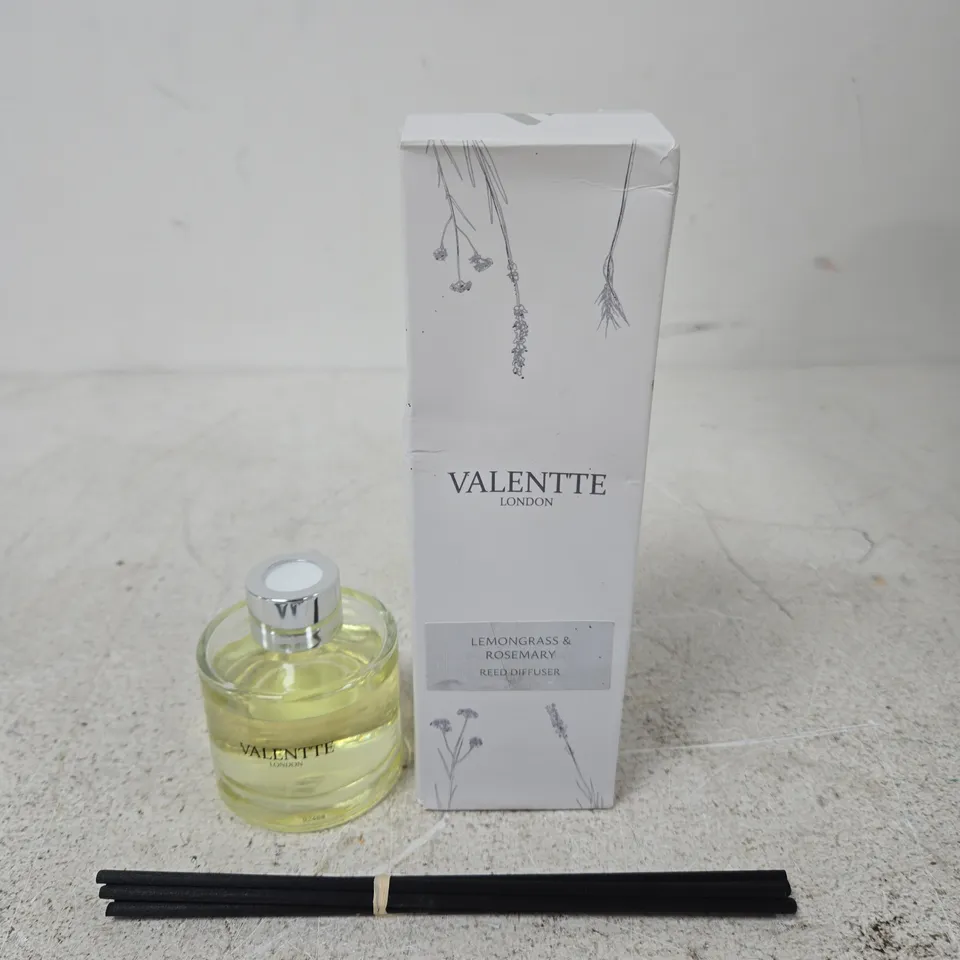 VALETTE LONDON LEMONGRASS & ROSEMARY REED DIFFUSER