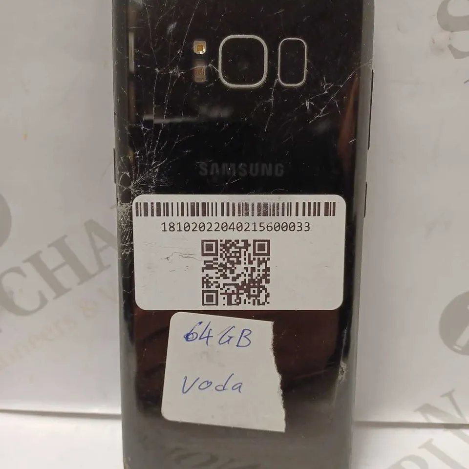 SAMSUNG GALAXY S8 - BLACK