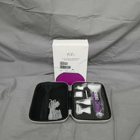 TILI 5-IN-1 MULTI-FUNCTION HAIR REMOVAL KIT – PURPLE