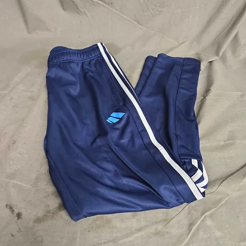 ADIDAS JOGGERS IN NAVY MULTI SIZE M