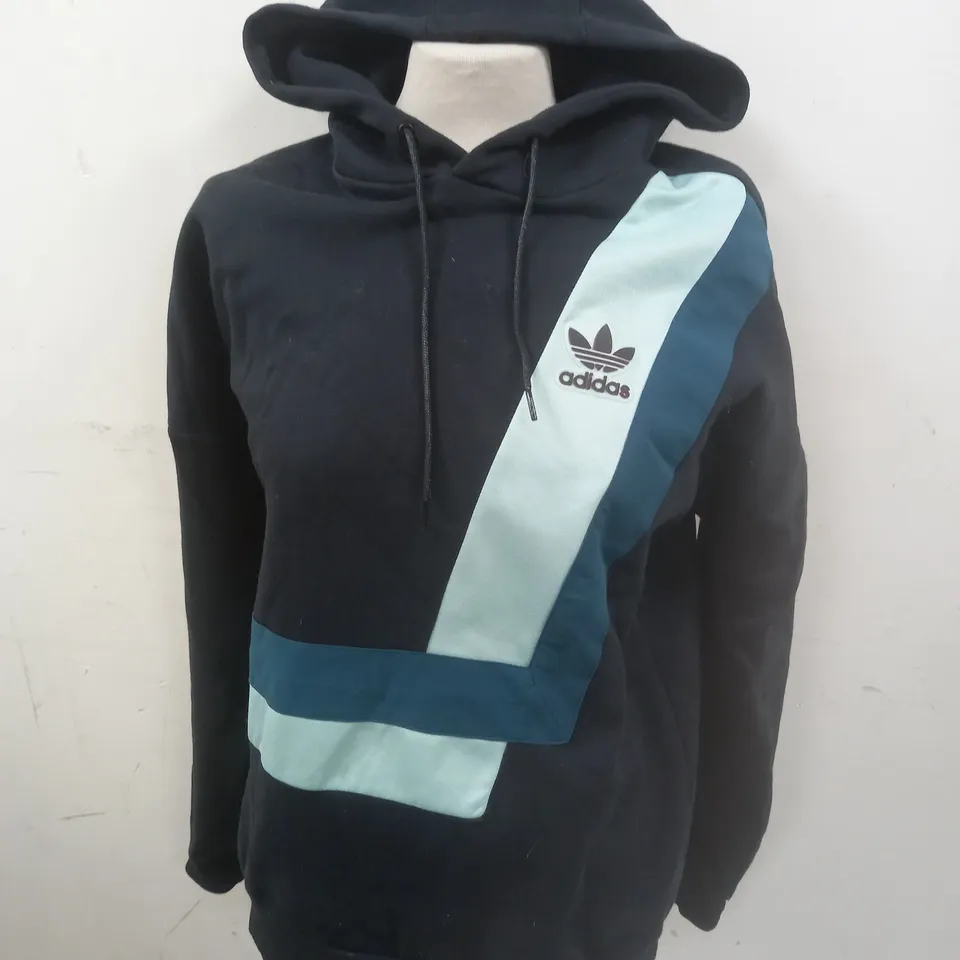 ADIDAS HOODIE IN NAVY - UK S