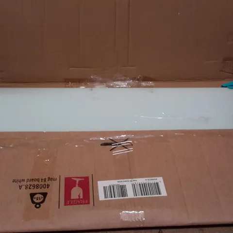 BOXED GLASS MAGNETIC WHITEBOARD