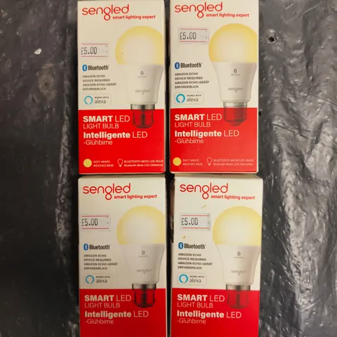 4 X SENGLED SMART LED LIGHT BULBS 