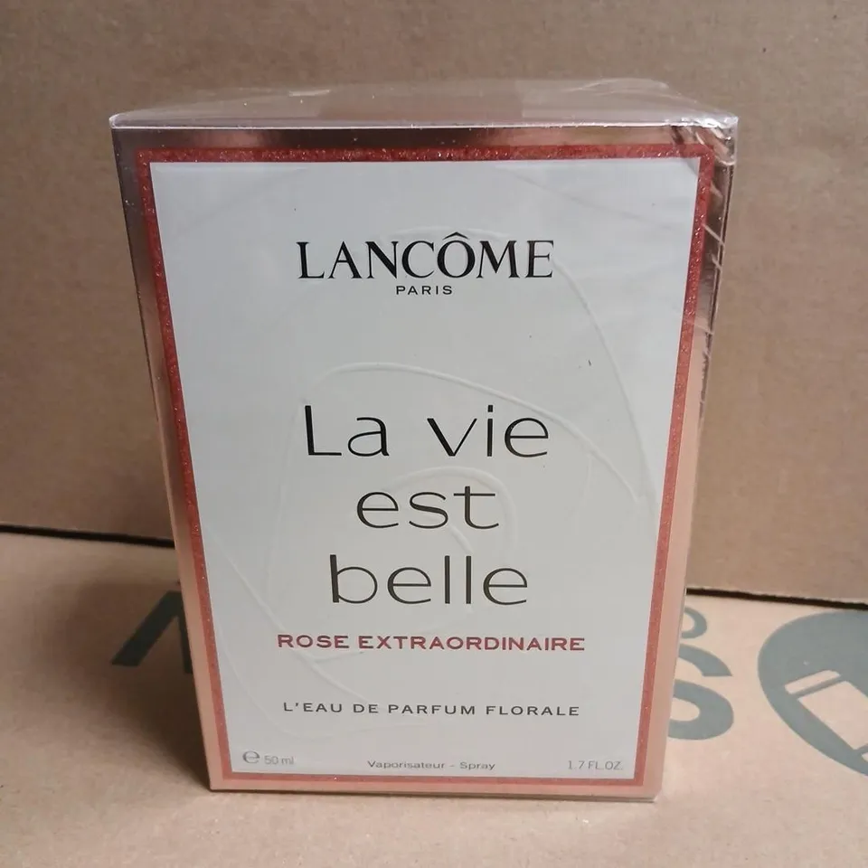 BOXED LANCOME LA VIE EST BELLE ROSE EXTRAORDINAIRE EAU DE PARFUM 50ML