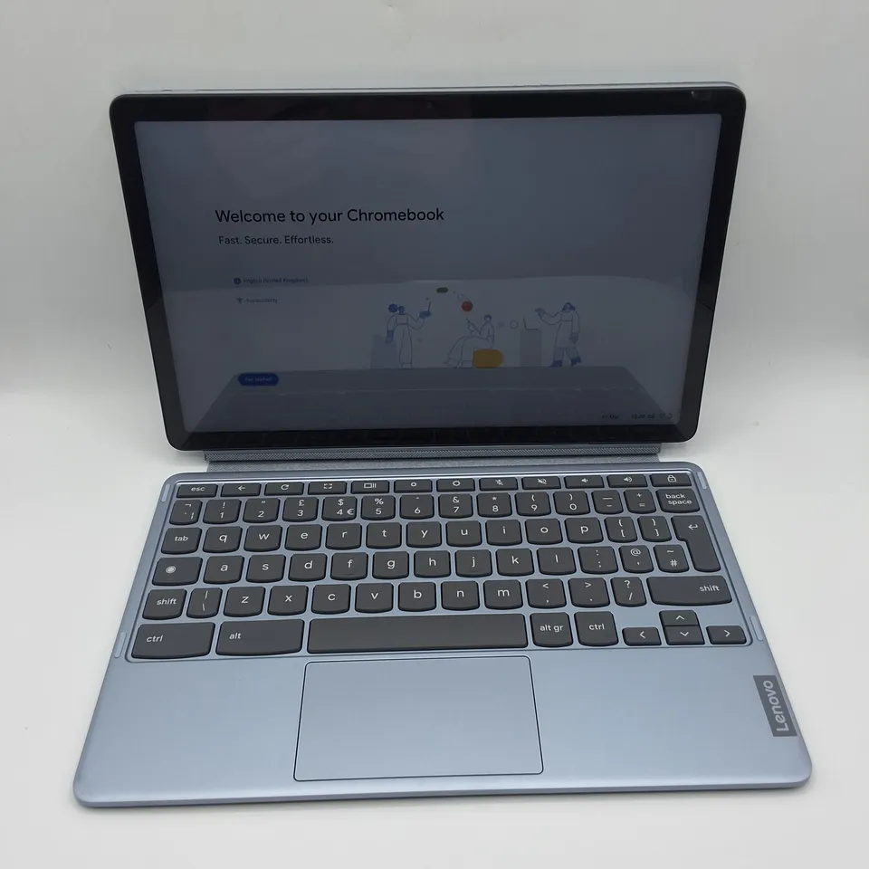 LENOVO CHROMEBOOK IP DUET 3 TABLET WITH DENIM EFFECT KEYBOARD CASE