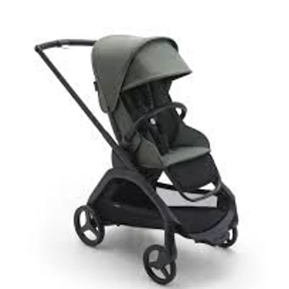 BUGABOO DRAGONFLY COMPLETE STROLLER BLACK/FOREST GREEN