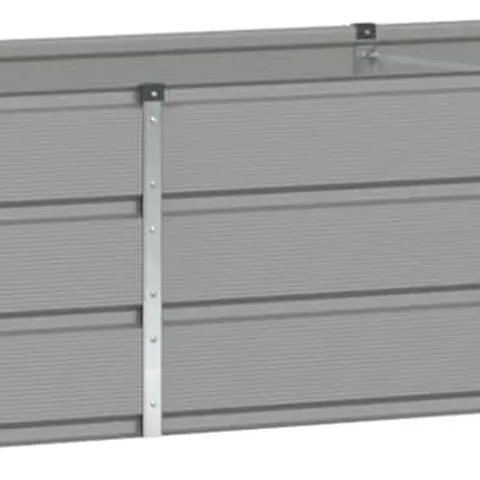 BOXED GECHEER PLANTER LIGHT GREY 240×80×45CM