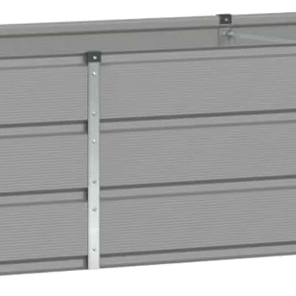 BOXED GECHEER PLANTER LIGHT GREY 240×80×45CM
