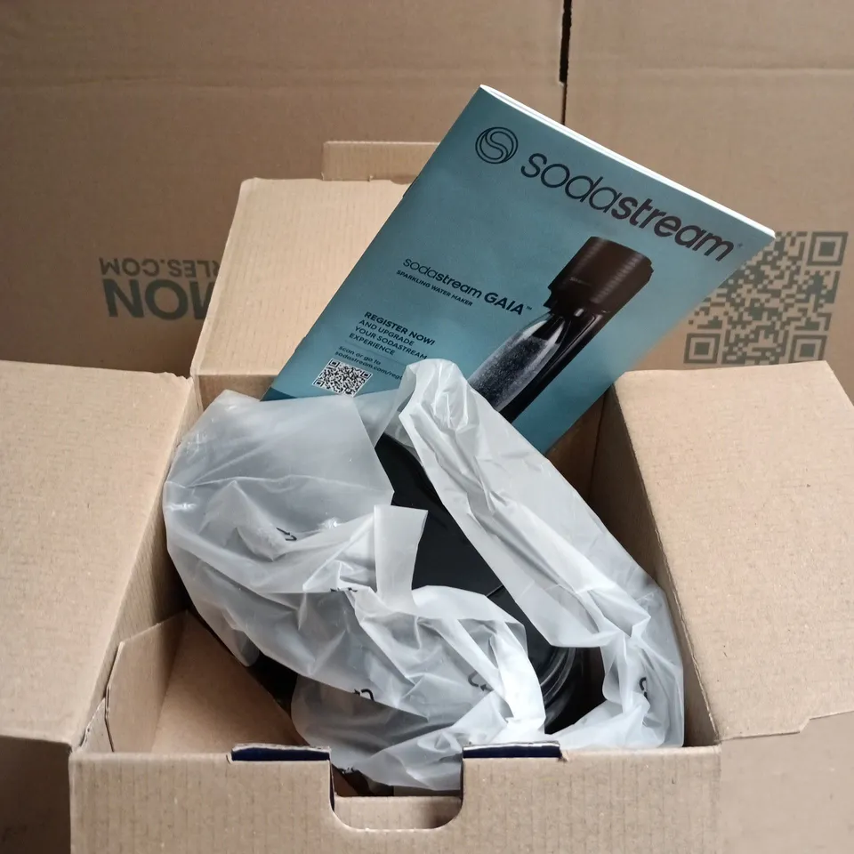 SODASTREAM GAIA BLACK NOIR BOXED