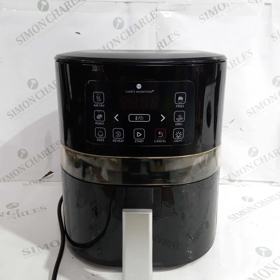COOK'S ESSENTIALS AIR FRYER - BLACK