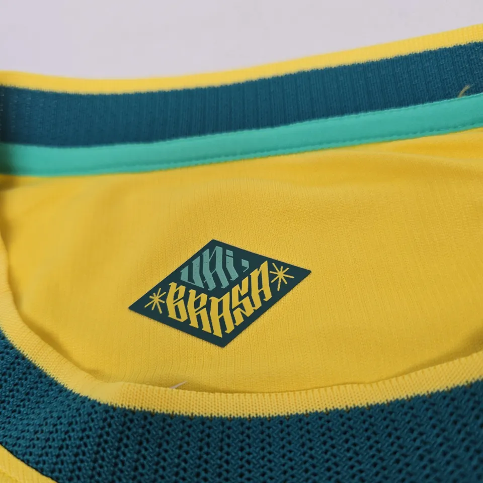 NIKE BRAZIL NATIONAL TEAM FOOTBALL JERSEY – YELLOW, MEN'S M