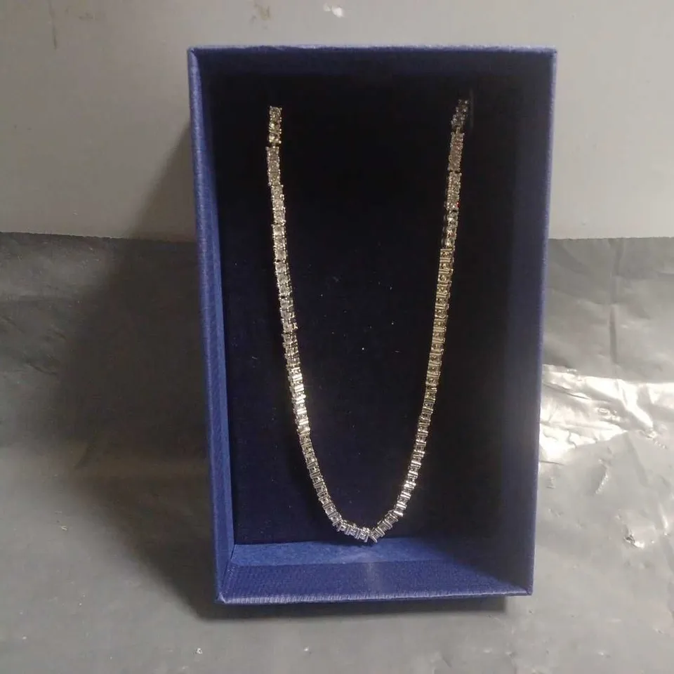 BOXED SWAROSKI TENNIS CHAIN 