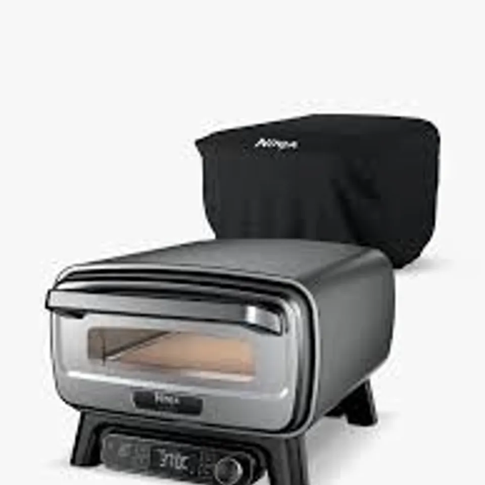 BOXED NINJA ARTISAN ELECTRIC OUTDOOR PIZZA OVEN AND AIR FRYER