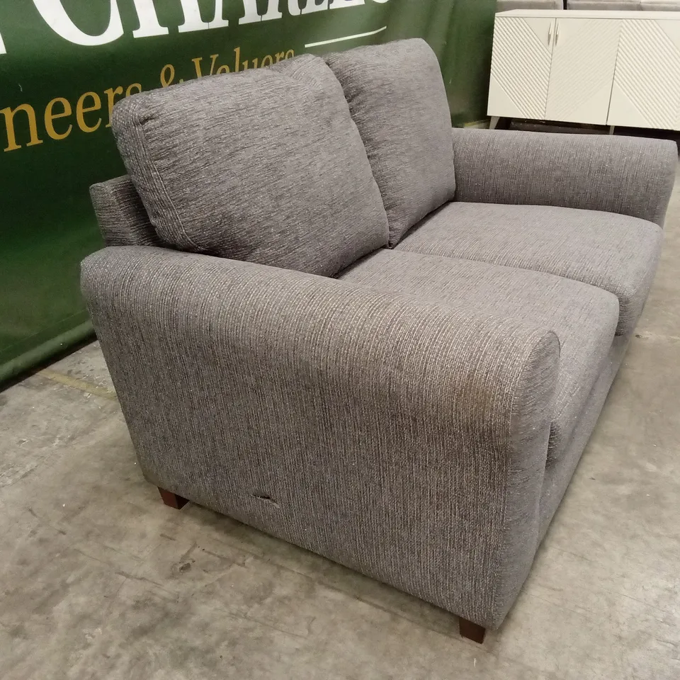 BAILEY 2 SEATER FABRIC SOFA - CHARCOAL RRP £579