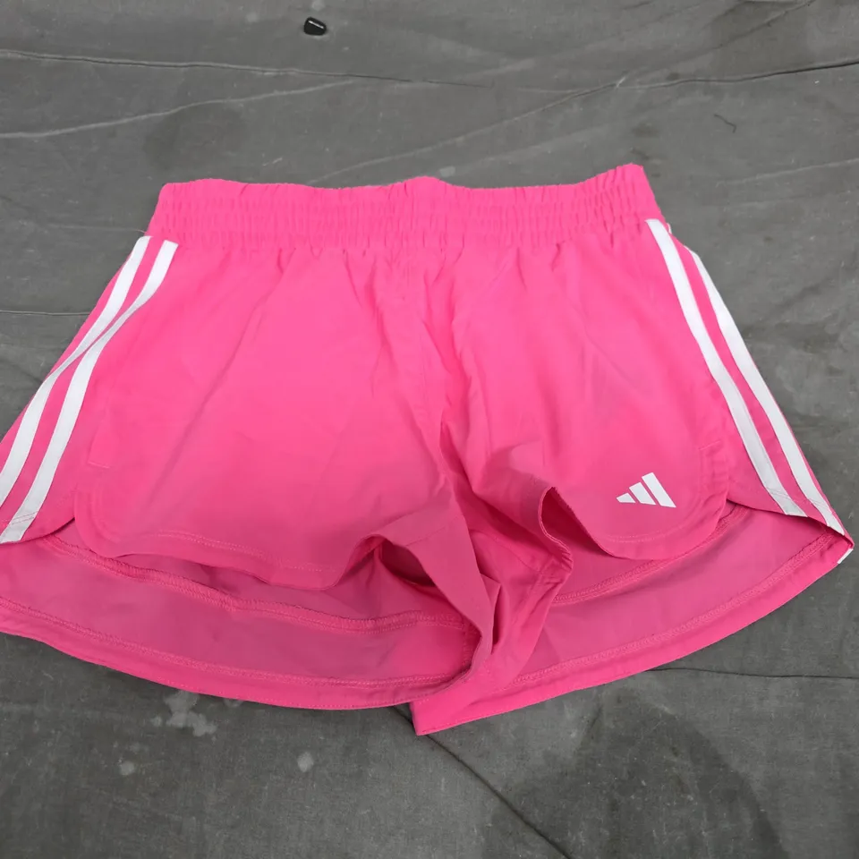 ADIDAS WOMEN'S PINK ATHLETIC SHORTS - SIZE UNSPECIFIED