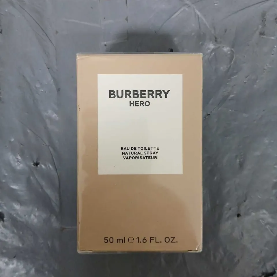 SEALED BURBERRY HERO EAU DE TOILETTE - 50ML 
