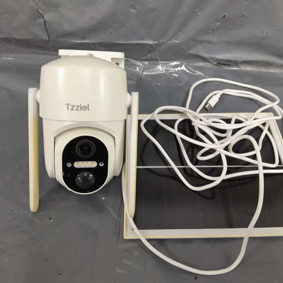 BOXED TZZIEL SOLAR POWERED CAMERA
