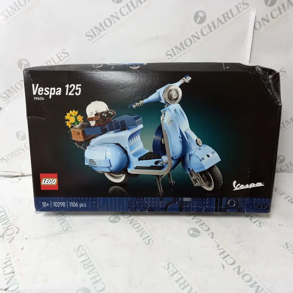 BOXED LEGO VESPA 125 1960s - 10298