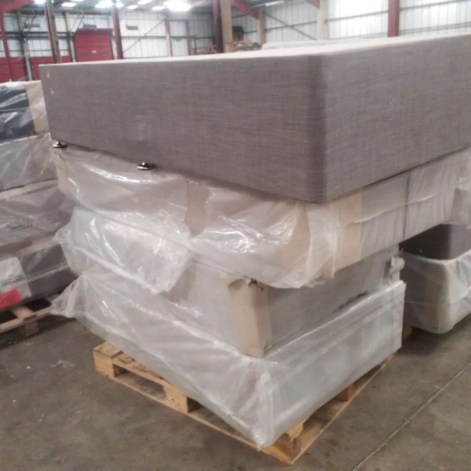 PALLET CONTAINING ASSORTED DIVAN BASE PARTS