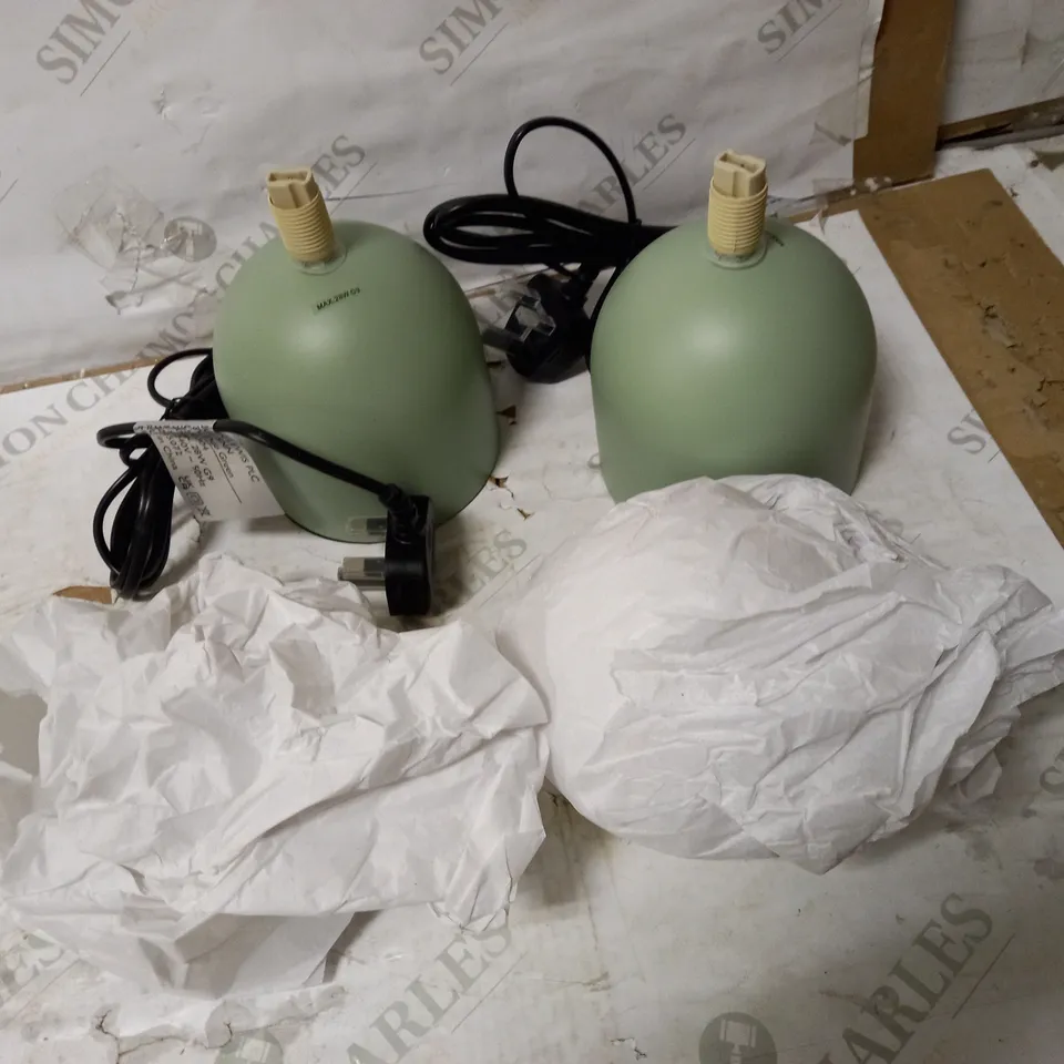 JOHN LEWIS LUPO TOUCH LAMP PAIR