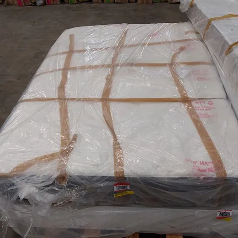 QUALITY BAGGED 7-ZONE ORTHO COOLING MEMORY FOAM 4'6" MATTRESS
