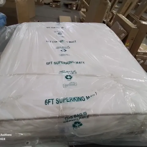 QUALITY BAGGED HOTEL QUALITY OPEN COIL 10" THICK PILLOW TOP MATTRESS