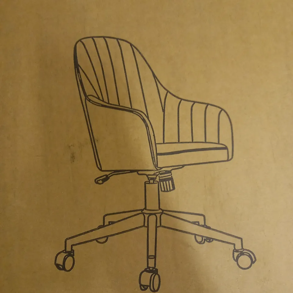 MOLBY FABRIC OFFICE CHAIR - GREY RRP £149