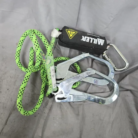 HONEYWELL SAFETY 1.5 M FALL ARREST FALL ARRESTER LANYARD TWIST LOCK CARABINER TWIN 