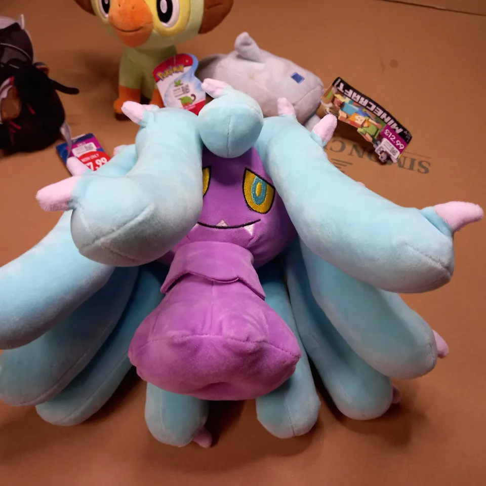 LOT OF APPROX 4 PLUSH POKEMON TOYS