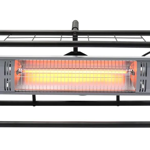 BLUMFELDT INFRARED HEATER TEAM MATE 1500 WATT ELECTRIC WITH PROTECTIVE BAR