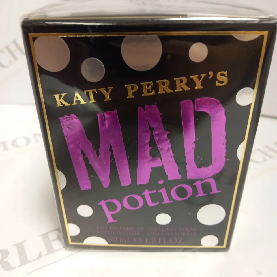BOXED AND SEALED KATY PERRY'S MAD POTION EAU DE PARFUM 50ML