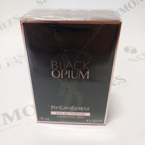 BOXED AND SEALED YVES SAINT LAURENT BLACK OPIUM EAU DE PARFUM 30ML