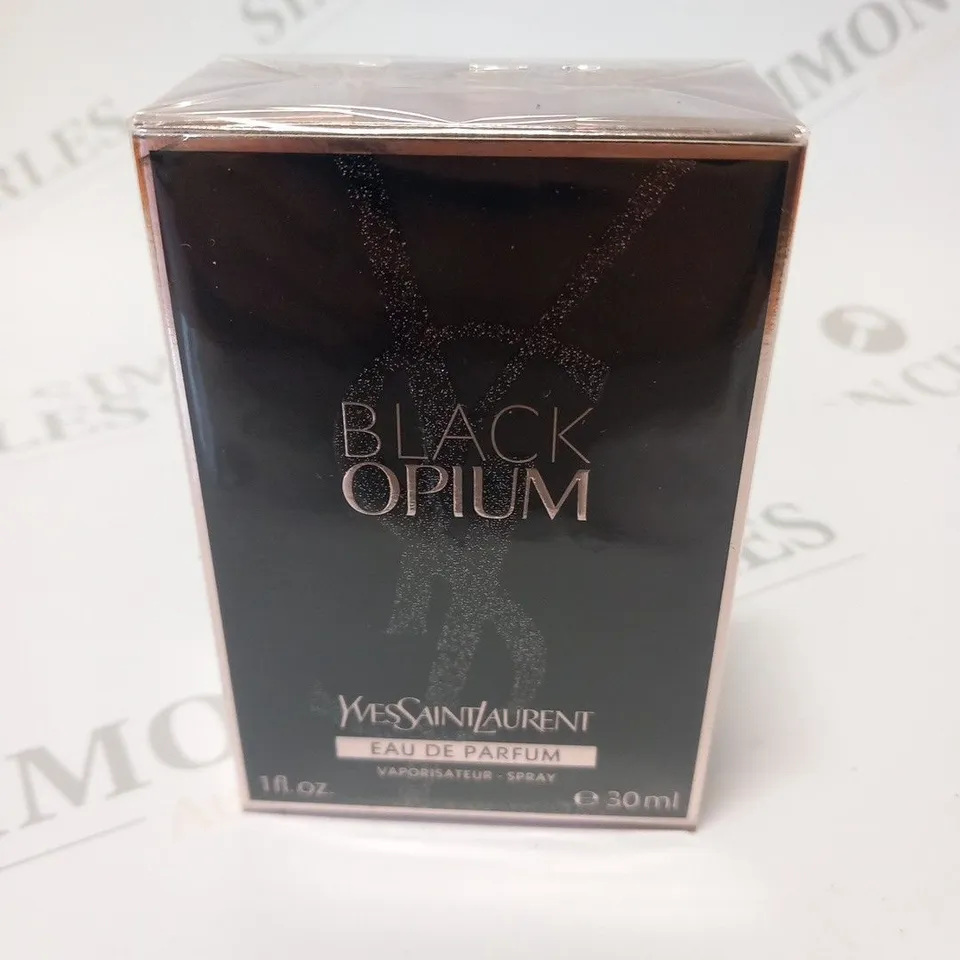 BOXED AND SEALED YVES SAINT LAURENT BLACK OPIUM EAU DE PARFUM 30ML