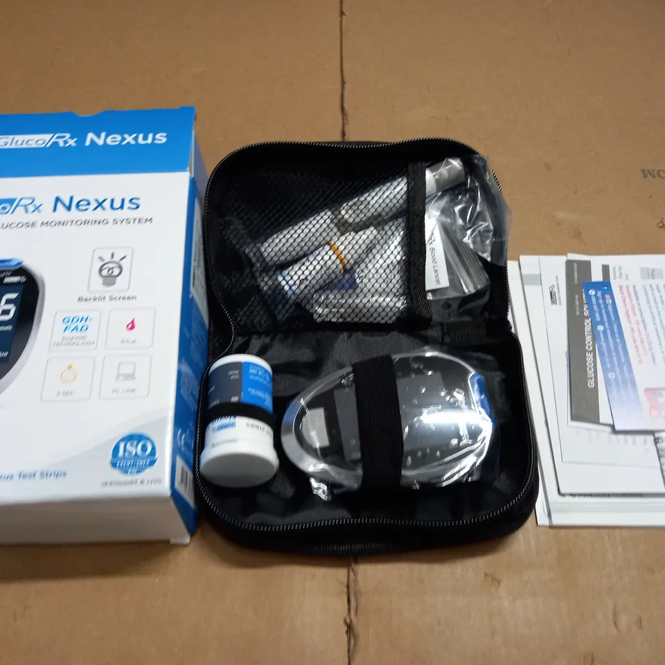 GLUCO RX NEXUS BLOOD GLUCOSE MONITORING SYSTEM